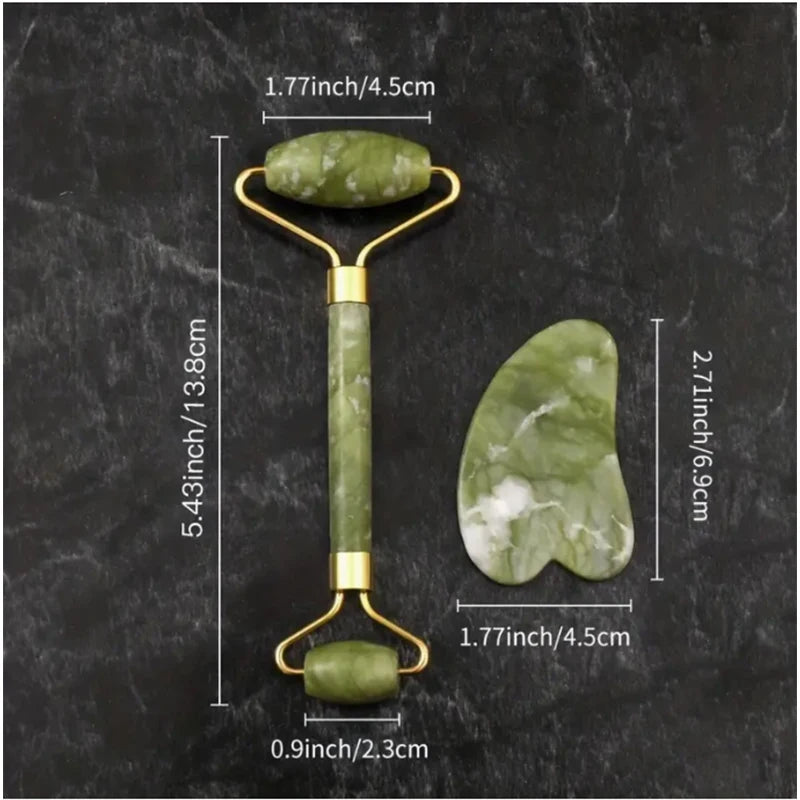 Jade Roller & Gua Sha Set