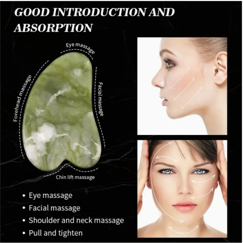 Jade Roller & Gua Sha Set