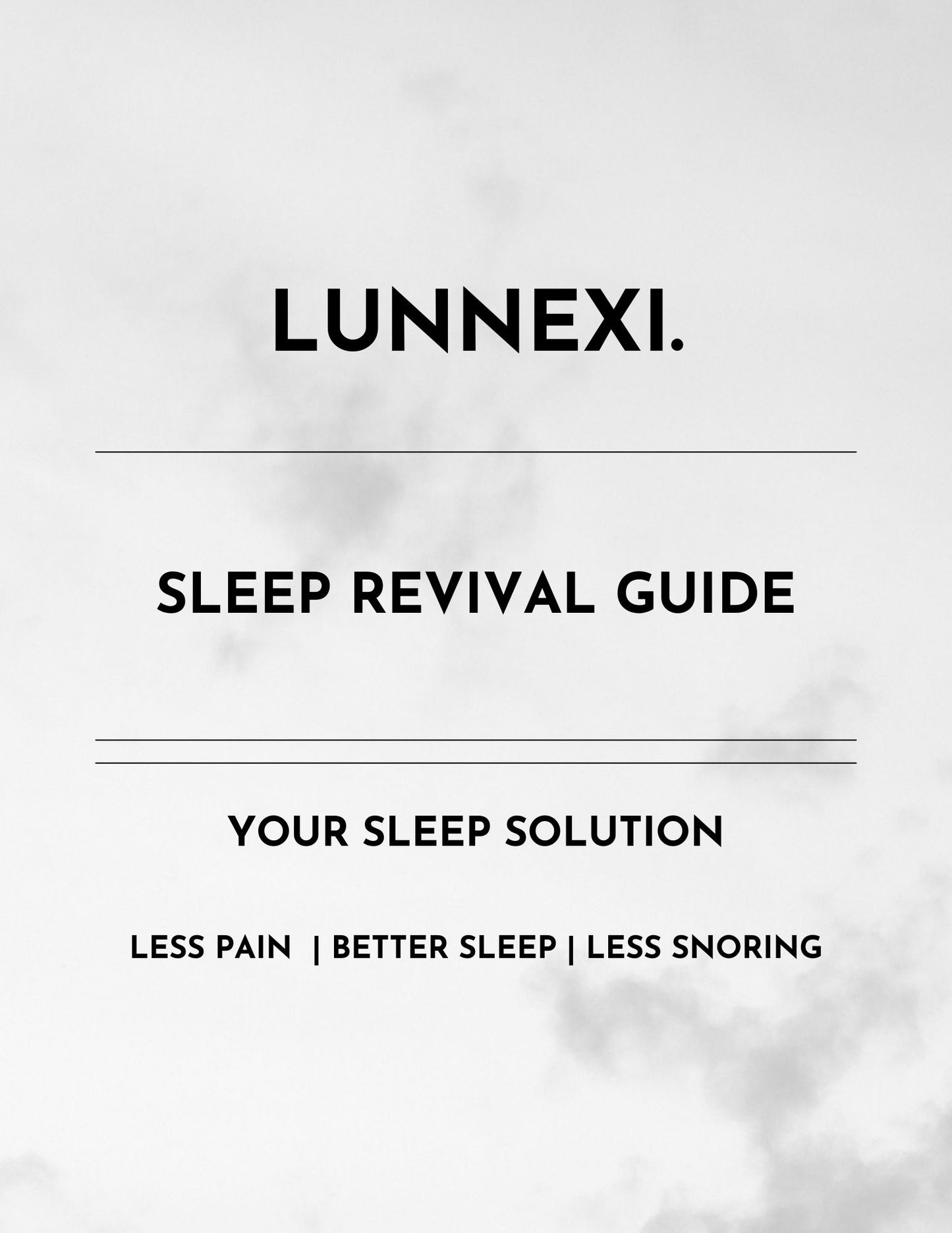 Expert Sleep Revival Guide (eBook)