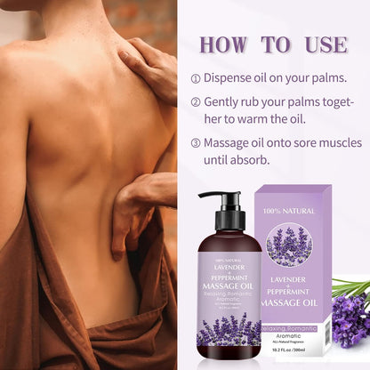 Lavender Massage Oil