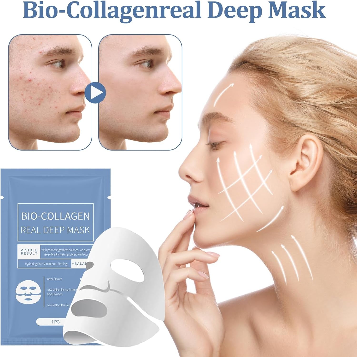 Anti-Aging Collagen Face Mask (x5)