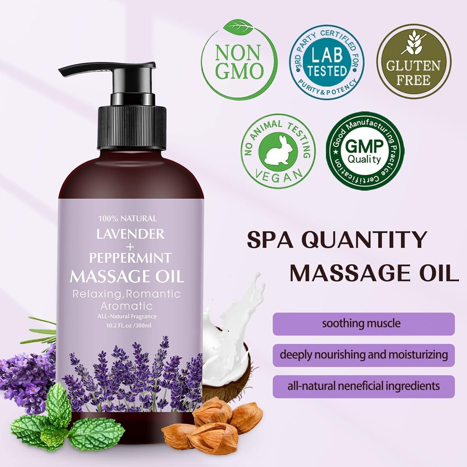 Lavender Massage Oil