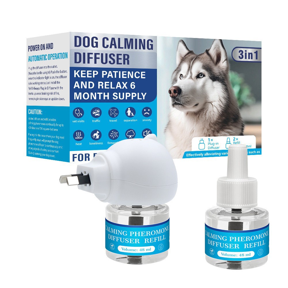 Lunnexi™ - Kit de Difusor Calmante para Perros (3 HABITACIONES)
