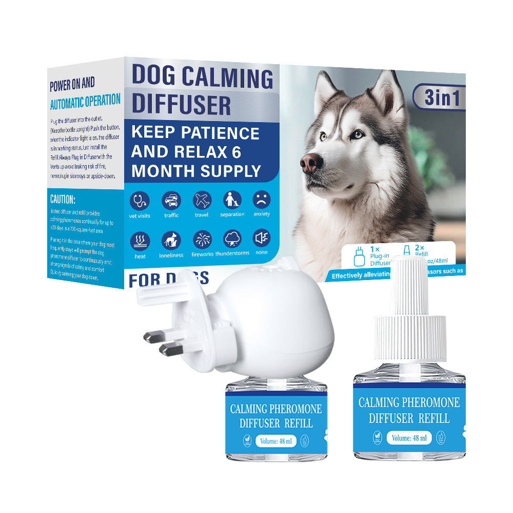 Lunnexi™ - Kit de Difusor Calmante para Perros (3 HABITACIONES)