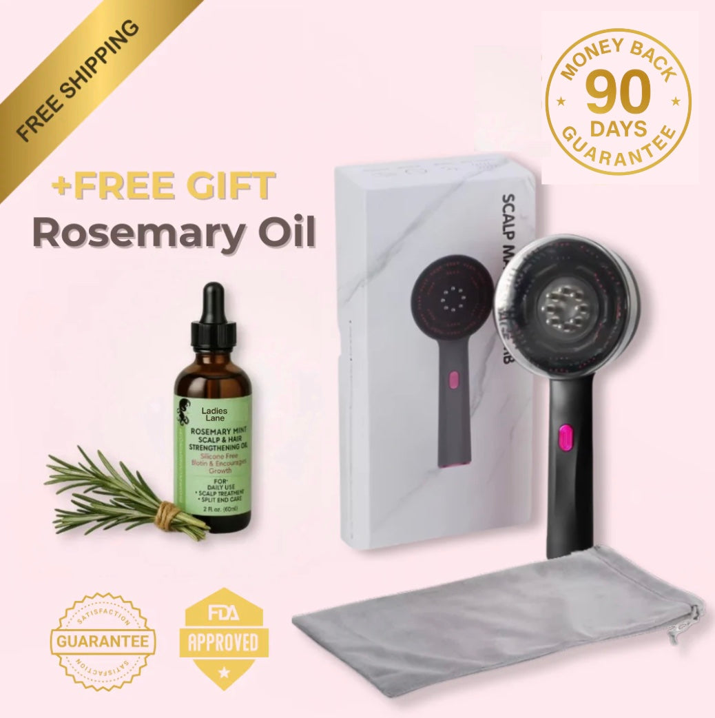 SolarCrown™ - Red Light Therapy Scalp Massager
