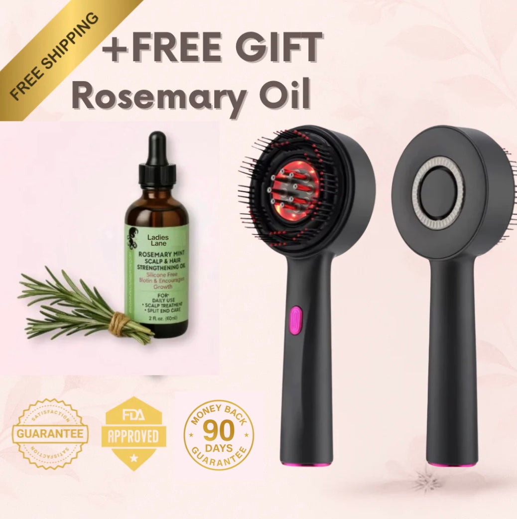SolarCrown™ - Red Light Therapy Scalp Massager