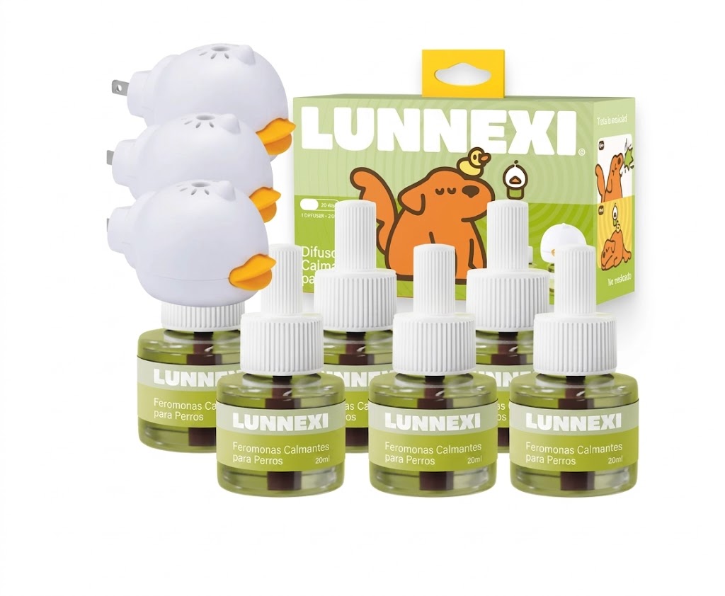 Lunnexi™ - Kit de Difusor Calmante para Perros (3 HABITACIONES)