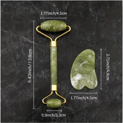 Jade Roller & Gua Sha Set