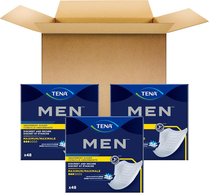 Men Protective Incontinence Guards for Men, Maximum Absorbency, 144 Count
