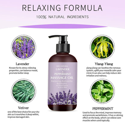 Lavender Massage Oil
