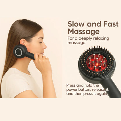 SolarCrown™ - Red Light Therapy Scalp Massager