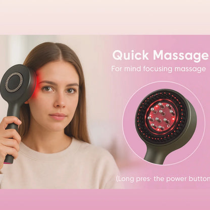 SolarCrown™ - Red Light Therapy Scalp Massager