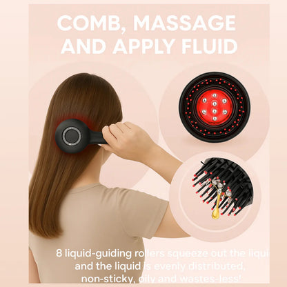 SolarCrown™ - Red Light Therapy Scalp Massager